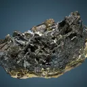 Pyrite and Chalcocite after Enargite (?) on Quartz - image 4