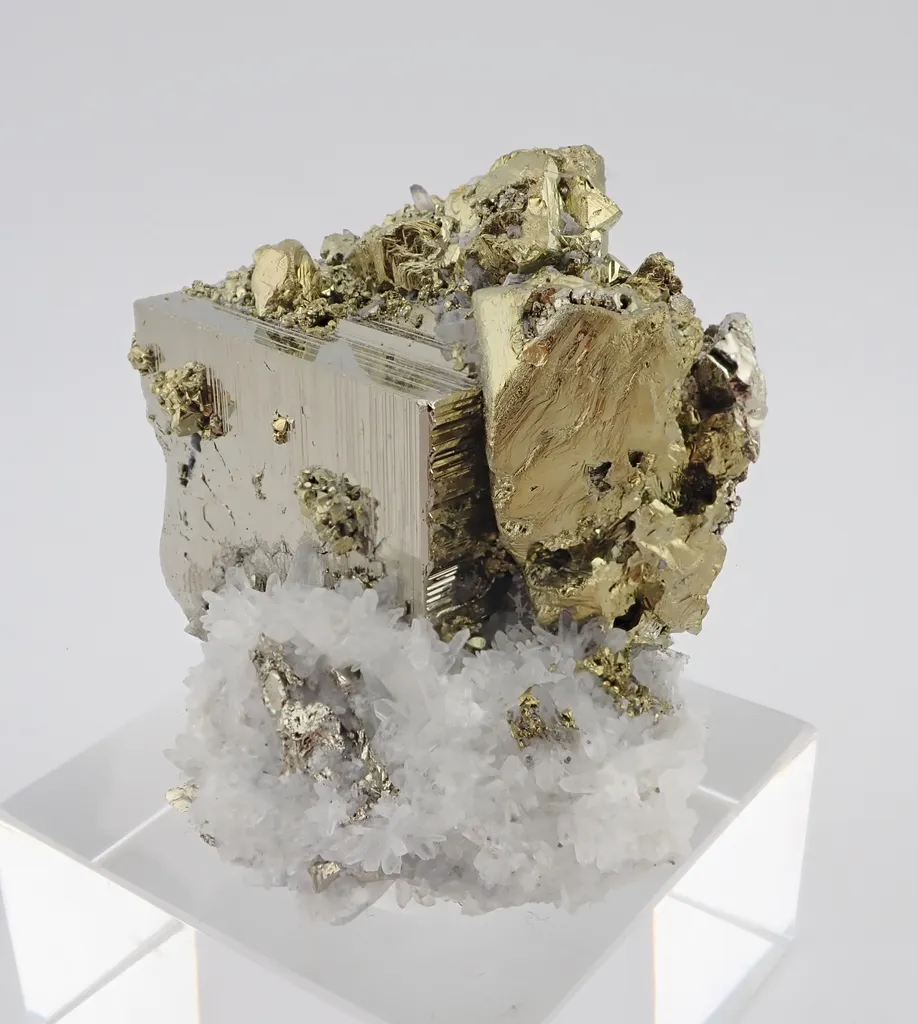 Pyrite and Chalcopyrite image