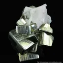 Pyrite and Manganocalcite (Fluorescent) - image 6