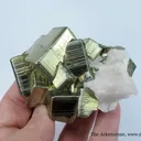 Pyrite and Manganocalcite (Fluorescent) - image 4