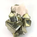 Pyrite and Manganocalcite (Fluorescent) - image 5