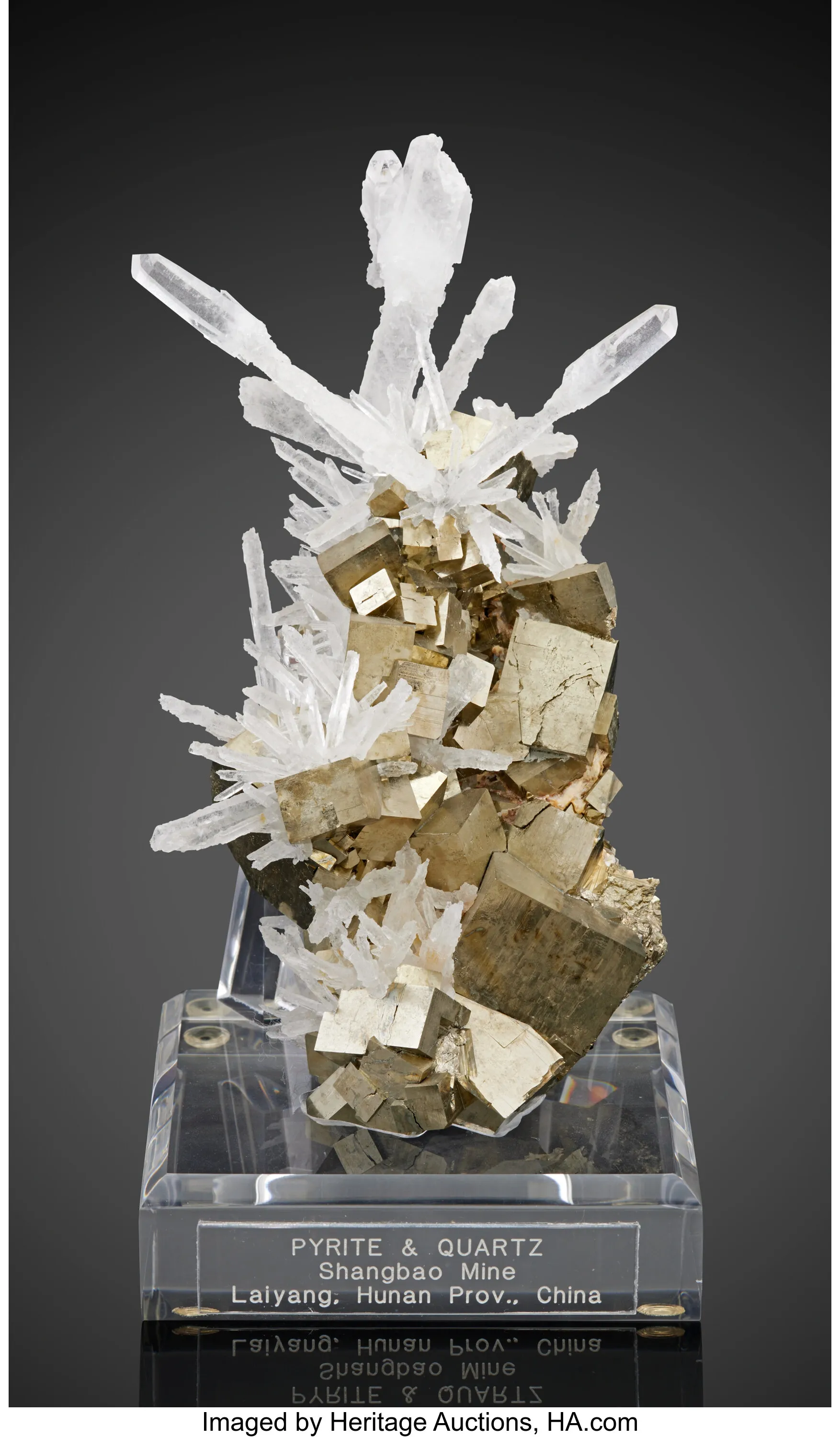 Pyrite and Quartz - image 1