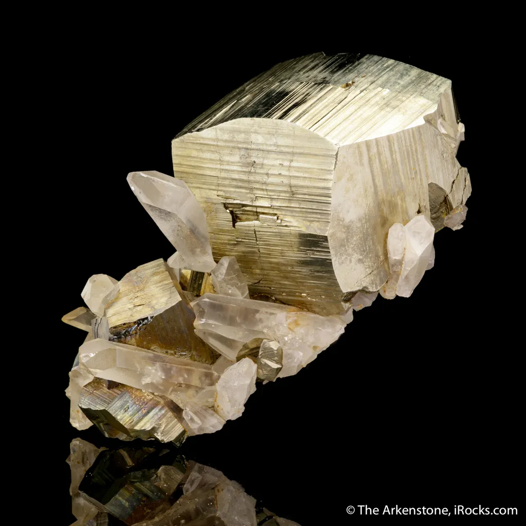 Pyrite and Quartz image