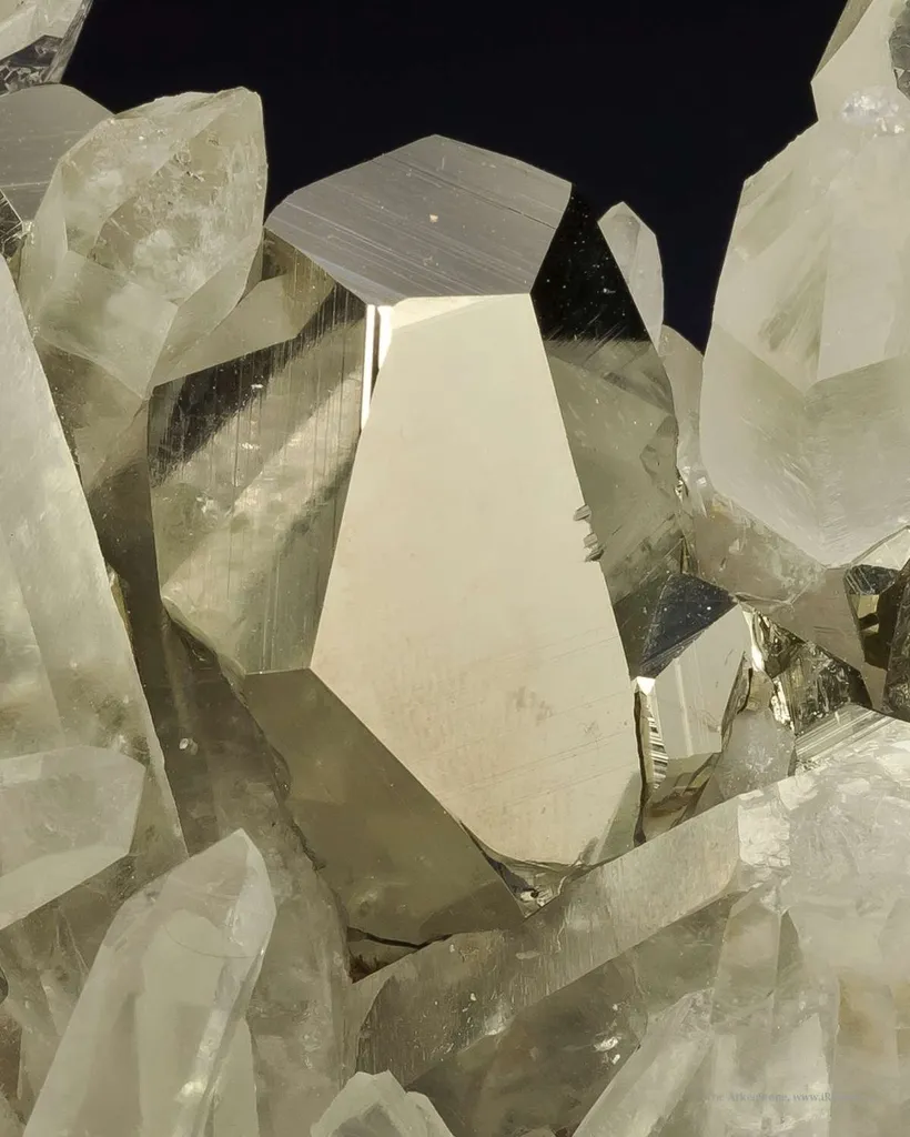 Pyrite and Quartz - image 3