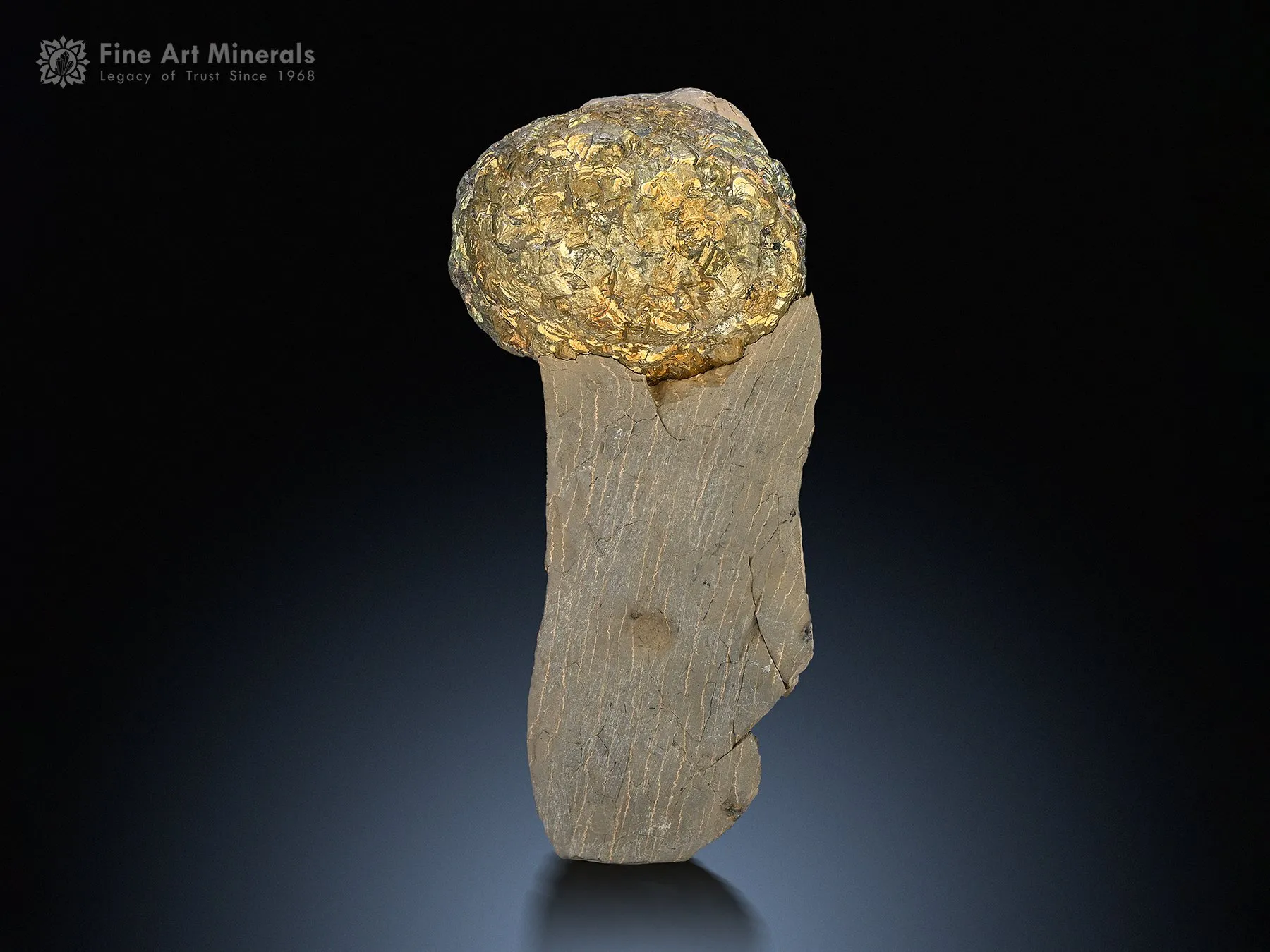 Pyrite Ball on Matrix from Abbottabad Pakistan - image 1