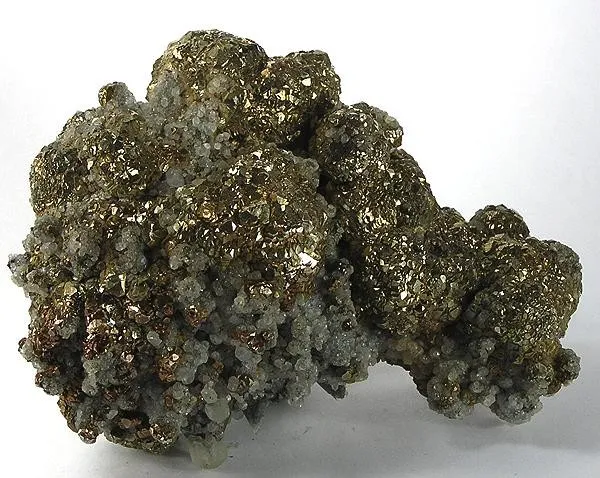 Pyrite, Calcite image
