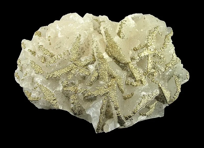 Pyrite, Calcite image