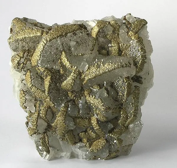 Pyrite, Calcite image