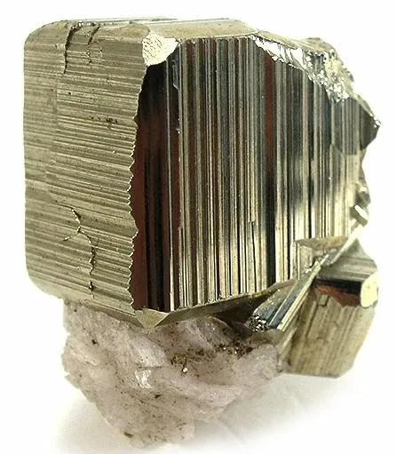 Pyrite, Calcite image