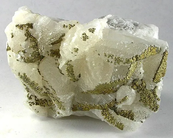 Pyrite, Calcite - image 1