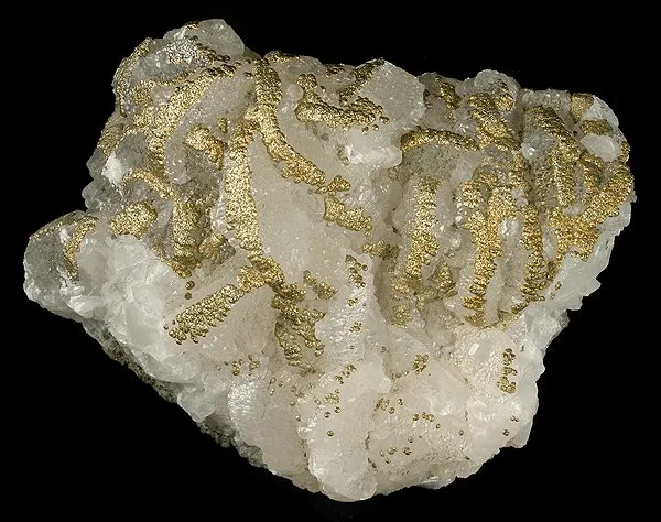 Pyrite, Calcite image