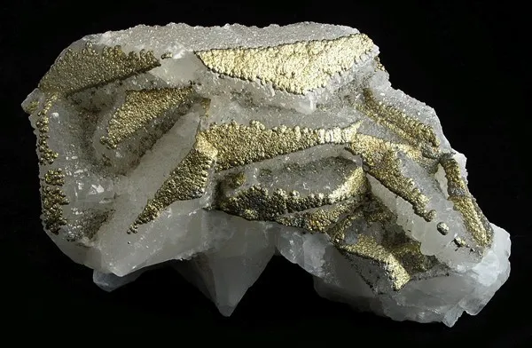 Pyrite, Calcite image