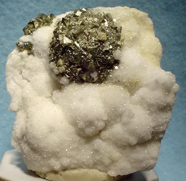 Pyrite, Calcite image