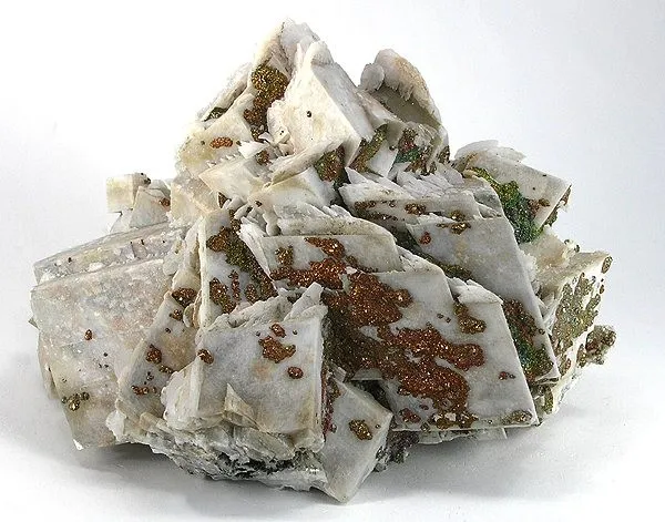 Pyrite, Calcite image