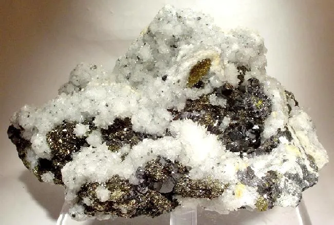 Pyrite, Calcite, Galena image