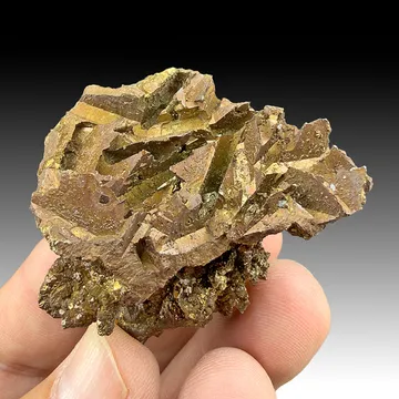 Pyrite casts after Anhydrite