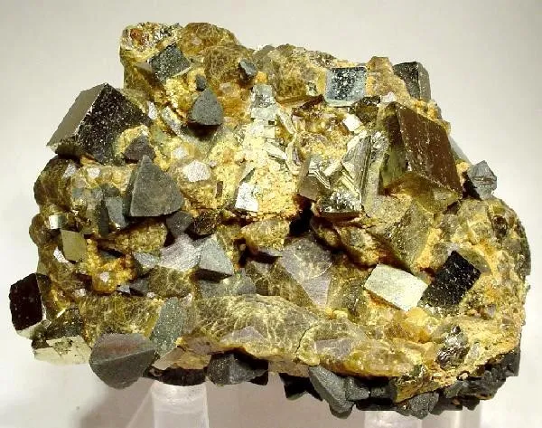 Pyrite, Chalcopyrite, Sphalerite image