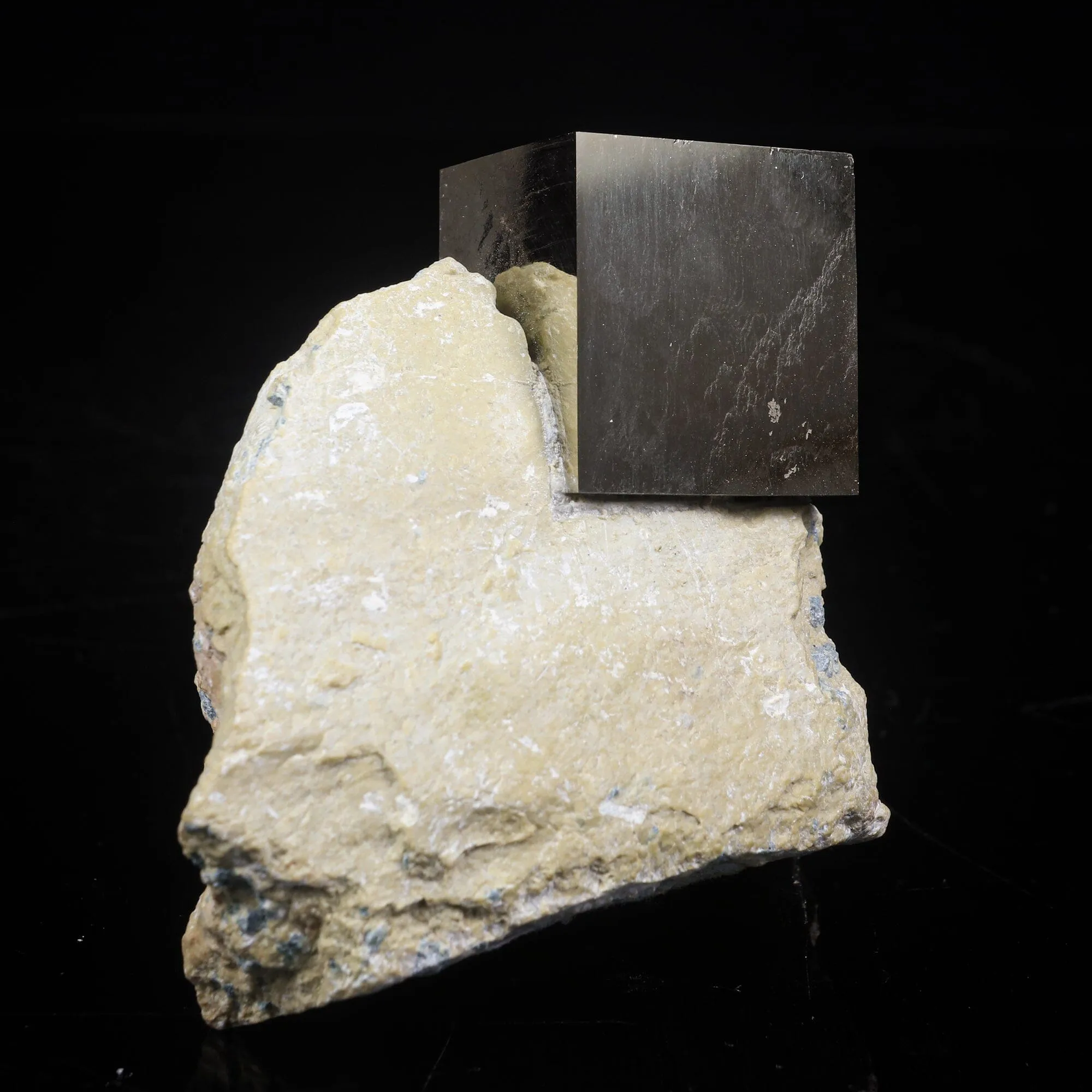 Pyrite Cube from Spain Natural Mineral Specimen - image 2
