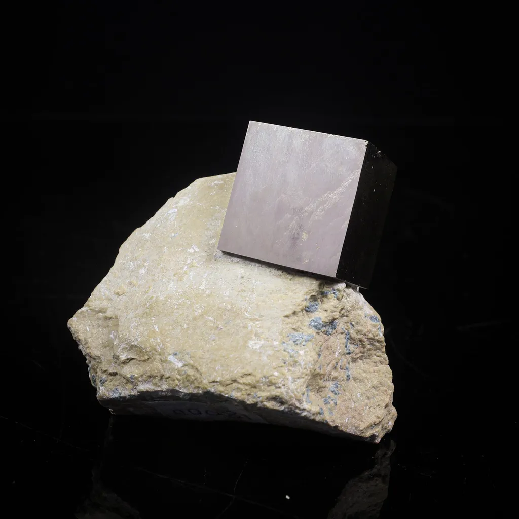 Pyrite Cube from Spain Natural Mineral Specimen image