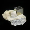 Pyrite Cube from Spain Natural Mineral Specimen - image 2