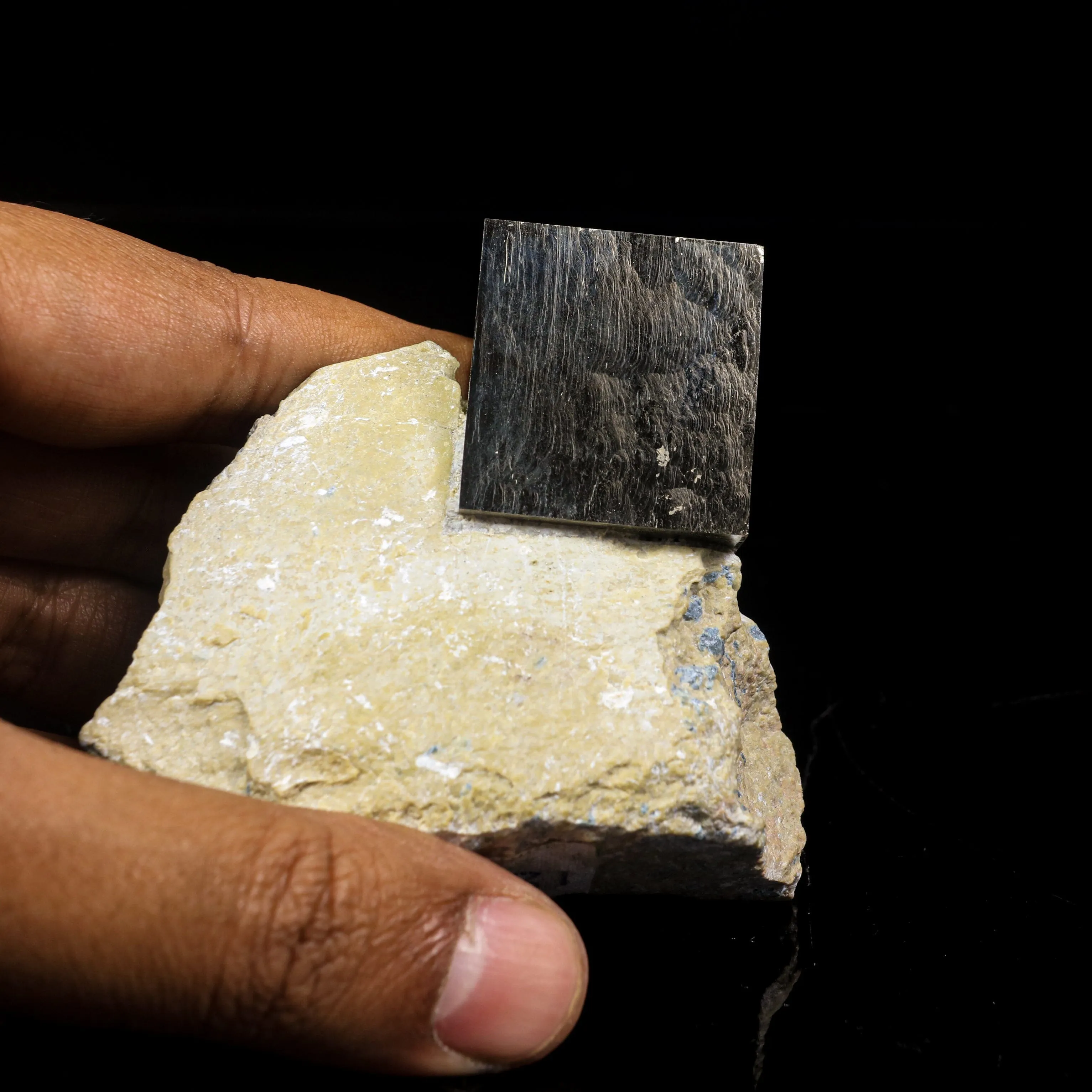 Pyrite Cube from Spain Natural Mineral Specimen - image 3