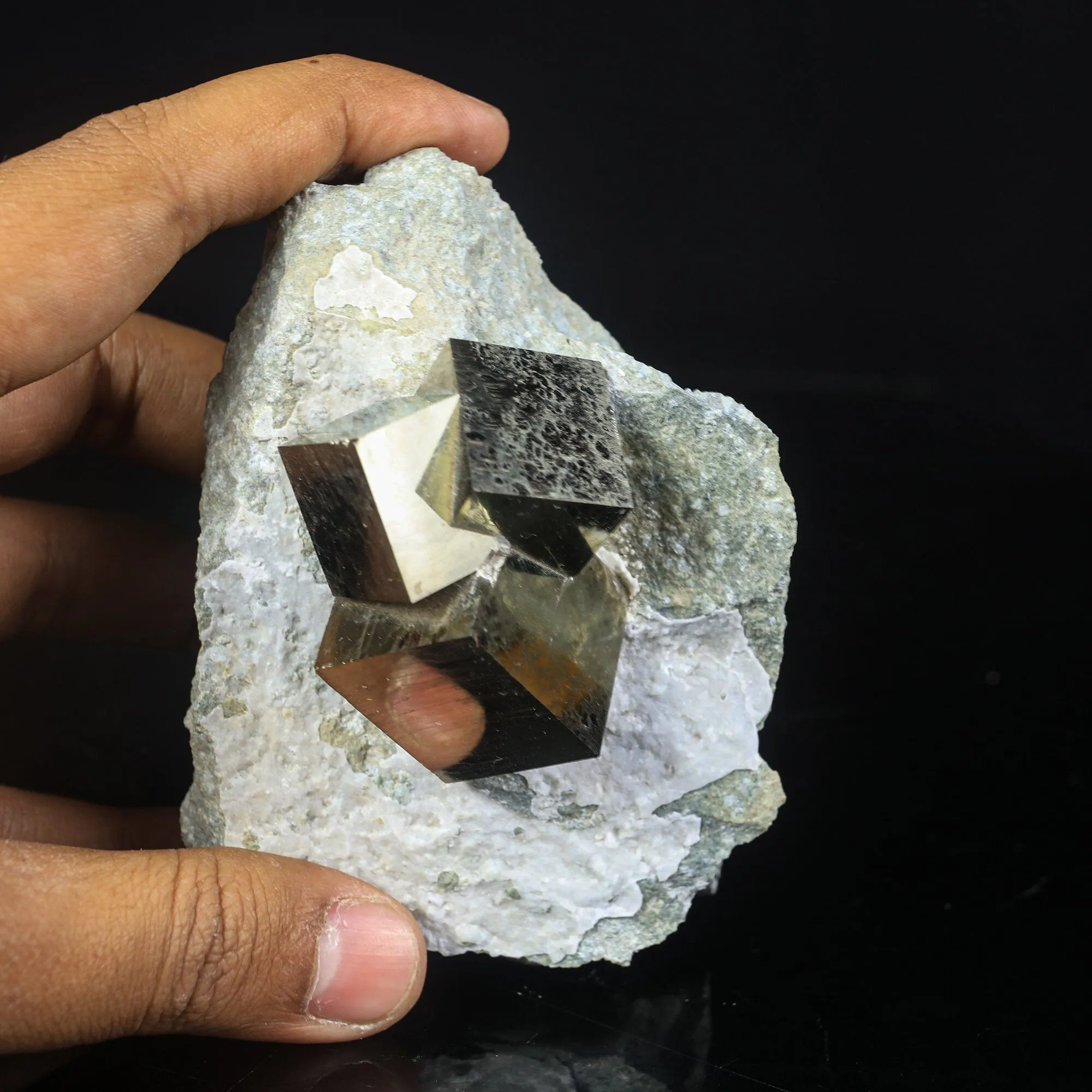 Pyrite Cube from Spain Natural Mineral Specimen - image 5