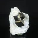Pyrite Cube from Spain Natural Mineral Specimen - image 2