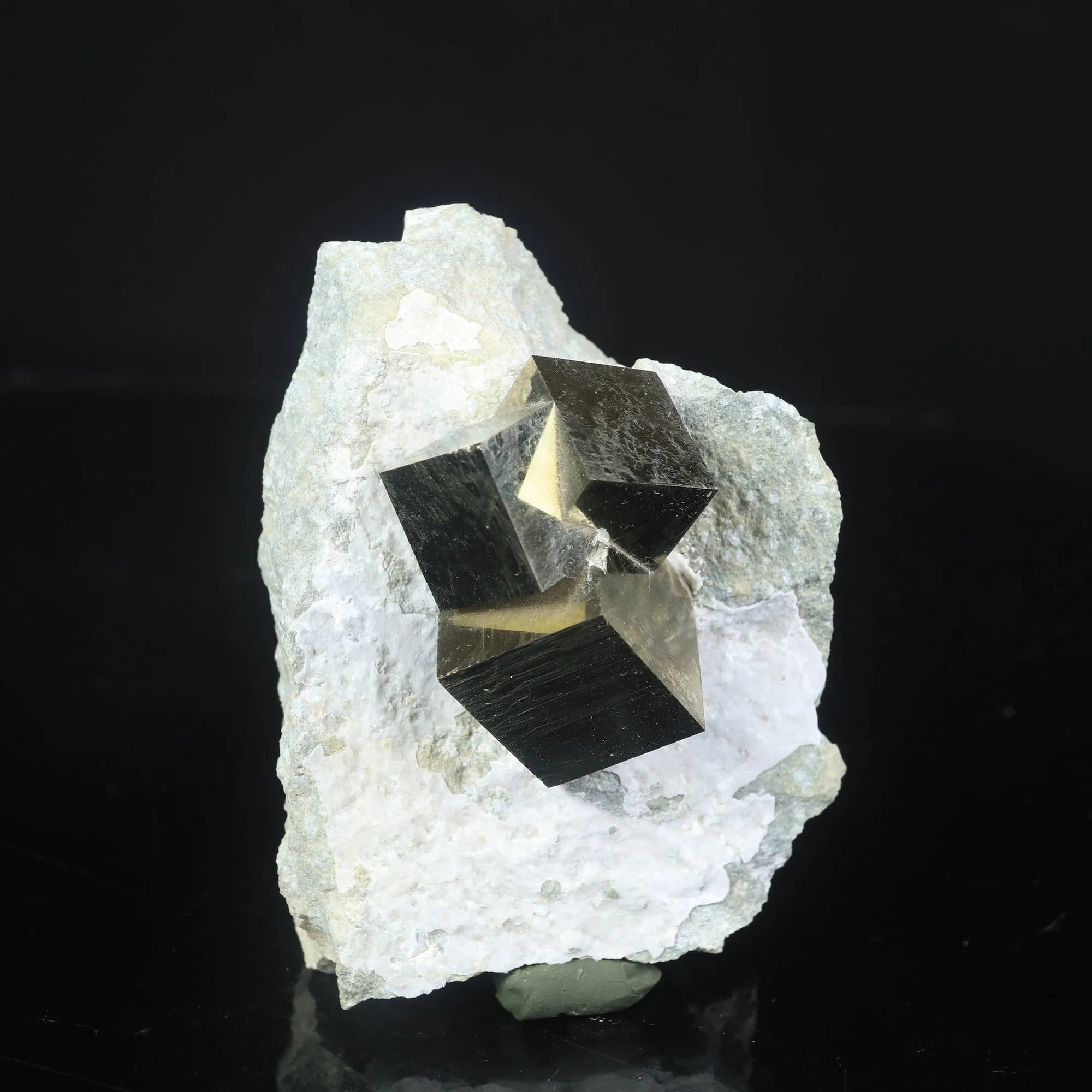 Pyrite Cube from Spain Natural Mineral Specimen - image 2