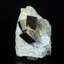 Pyrite Cube from Spain Natural Mineral Specimen - image 1