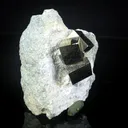 Pyrite Cube from Spain Natural Mineral Specimen - image 3