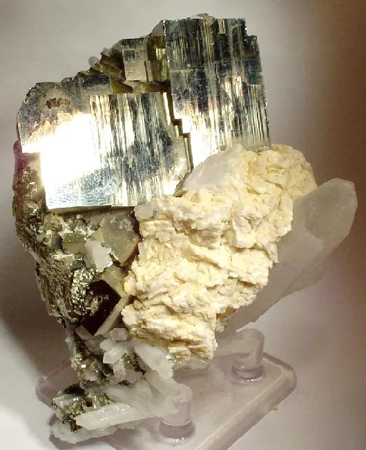 Pyrite, Dolomite, Quartz image