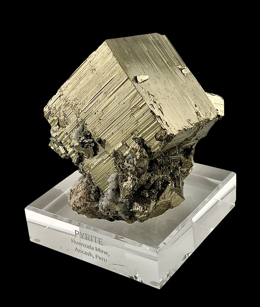 Pyrite from Huanzala, Ancash, Peru image