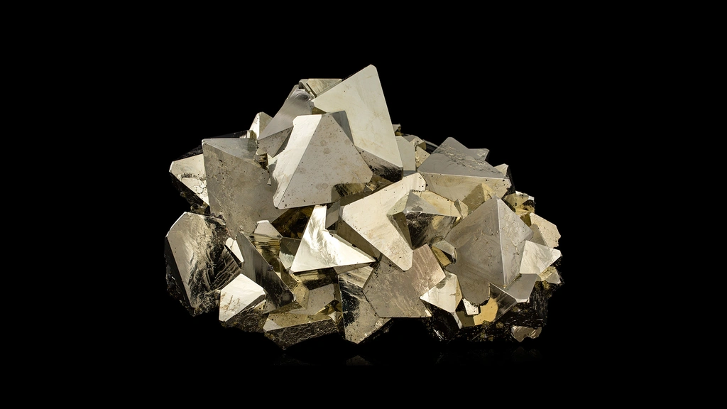 Pyrite from Huanzala Mine, Huanzala, Ancash, Peru image