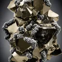 Pyrite from Huanzala Mine, Huanzala, Ancash, Peru - image 1