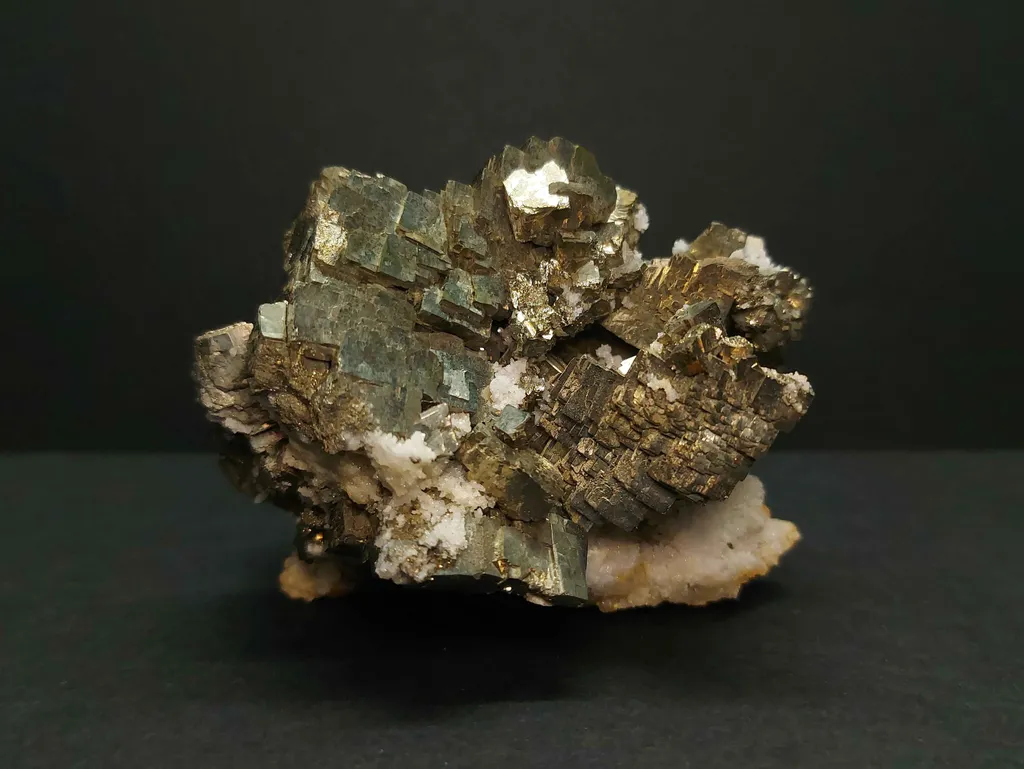 Pyrite from Morocco, Drâa-Tafilalet Region, Oumjrane mining area image