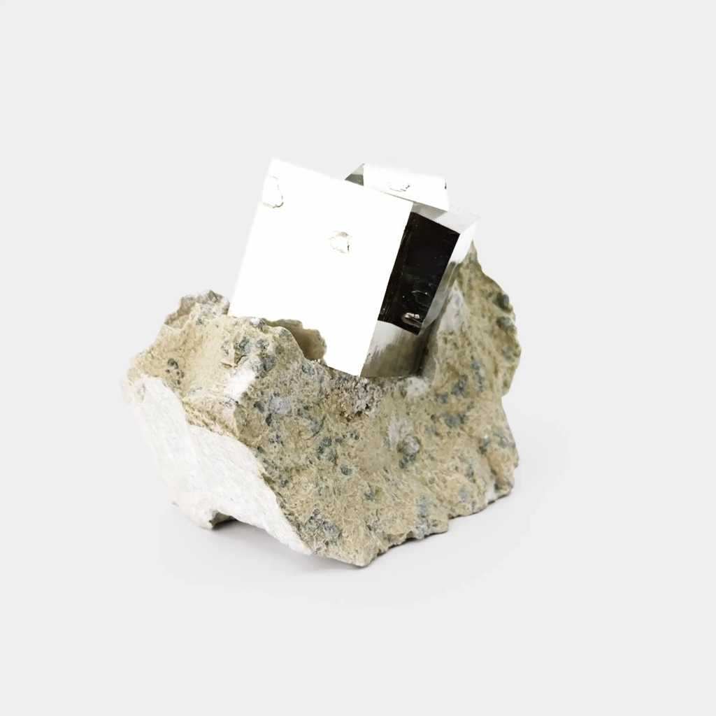 Pyrite from Navajún, La Rioja, Spain image