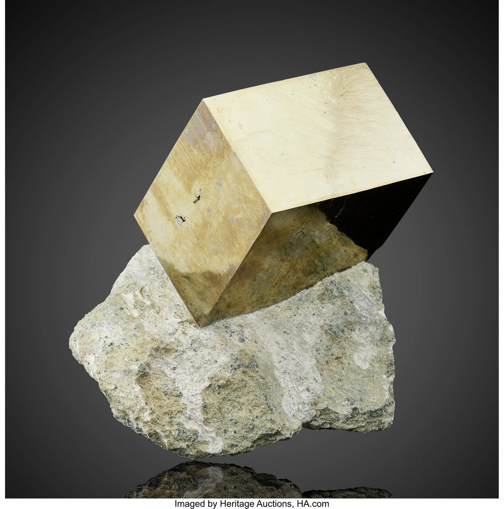 Pyrite from Navajún, La Rioja, Spain image