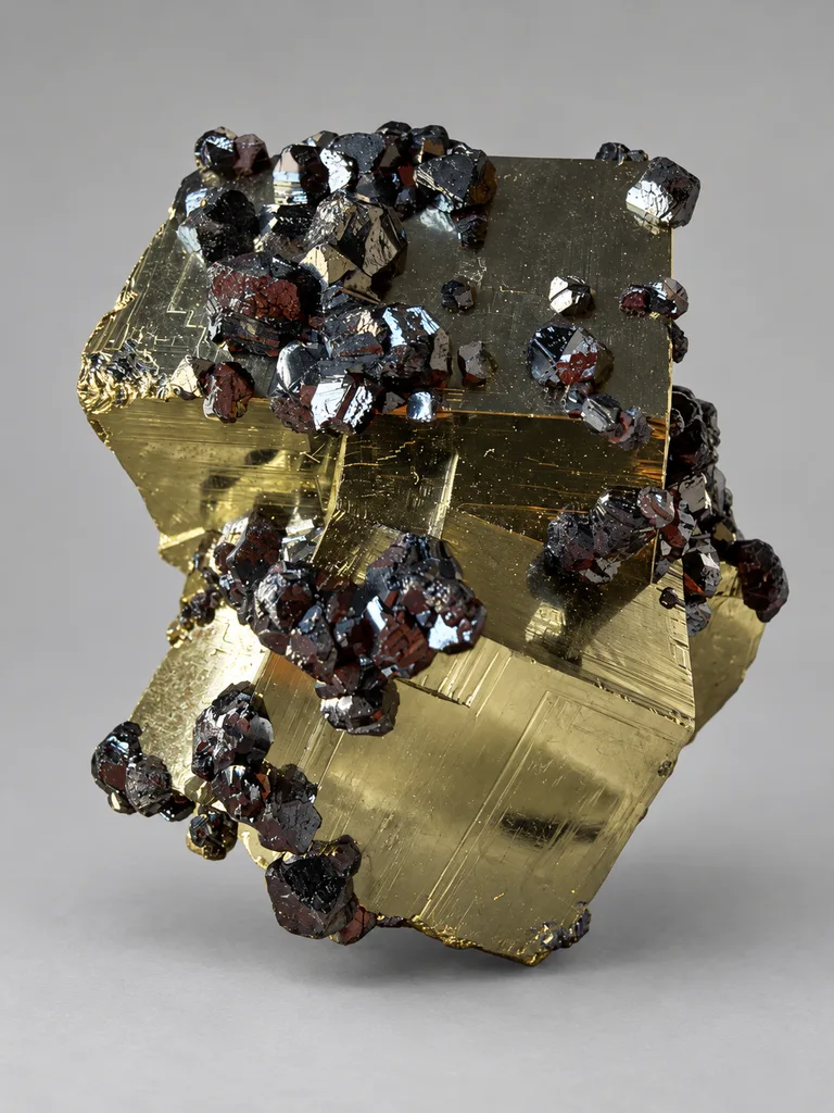 Pyrite from Pachapaqui, Pachapaqui mining district, Ancash, Peru - image 4