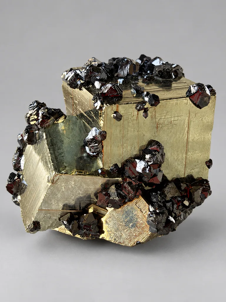 Pyrite from Pachapaqui, Pachapaqui mining district, Ancash, Peru - image 3