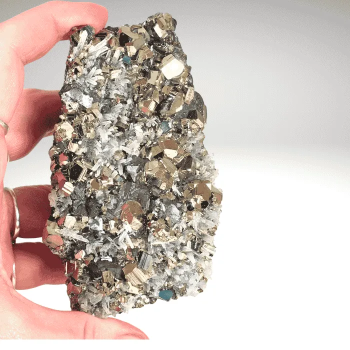 Pyrite from Peru, Pasco, Huayllay District, Huarón mining district, Huarón mine - image 3
