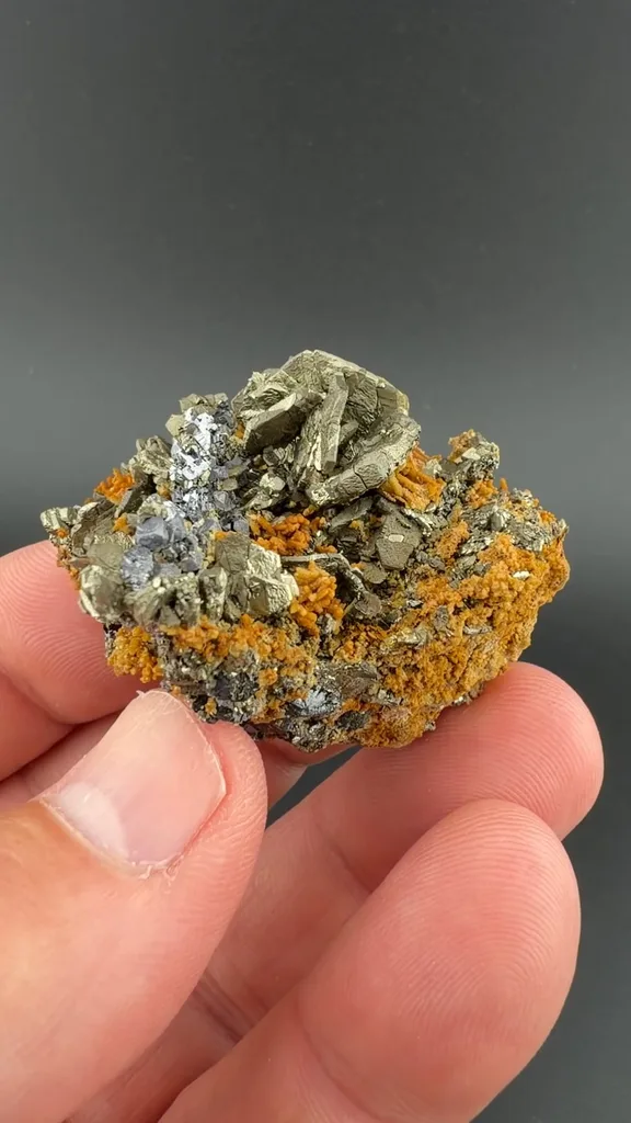 Pyrite from Potosí Mine, Chihuahua, Mexico - image 2