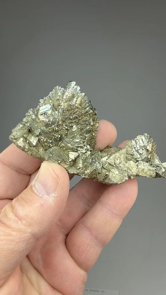 Pyrite from Rensselaer Quarry, Indiana, USA - image 2