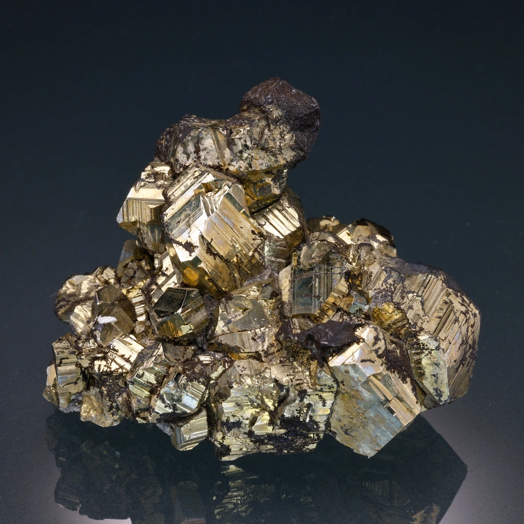 Pyrite from Tsumeb, Oshikoto Region, Namibia image
