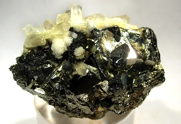 Pyrite, Galena, Calcite image