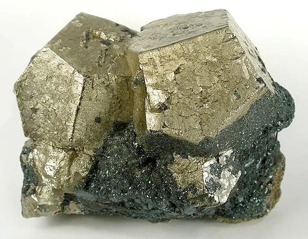 Pyrite, Hematite - image 1