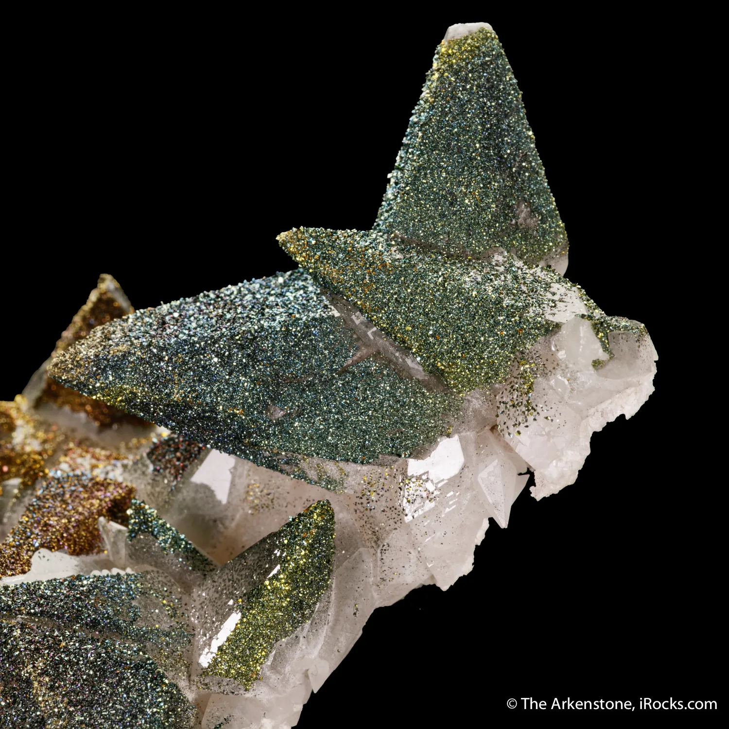 Pyrite in and on Calcite - image 5