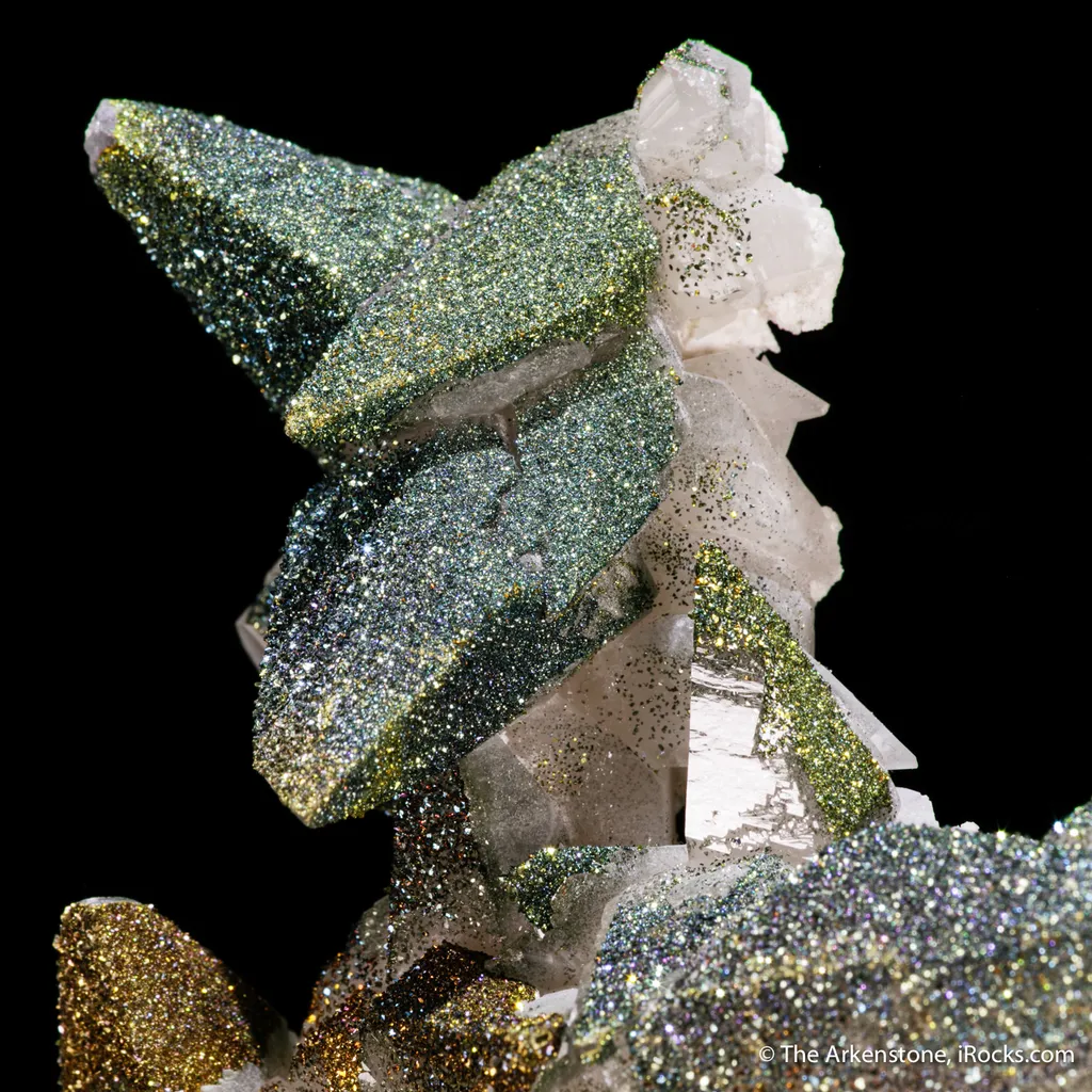 Pyrite in and on Calcite - image 4