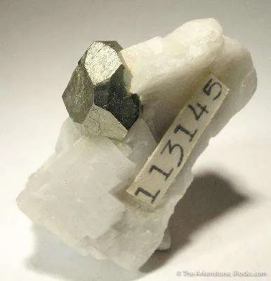 Pyrite In Calcite - image 2