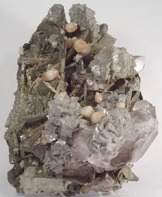 Pyrite, Marcasite, Calcite, Dolomite, Quartz image