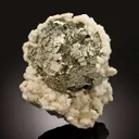 Pyrite on Calcite - image 1
